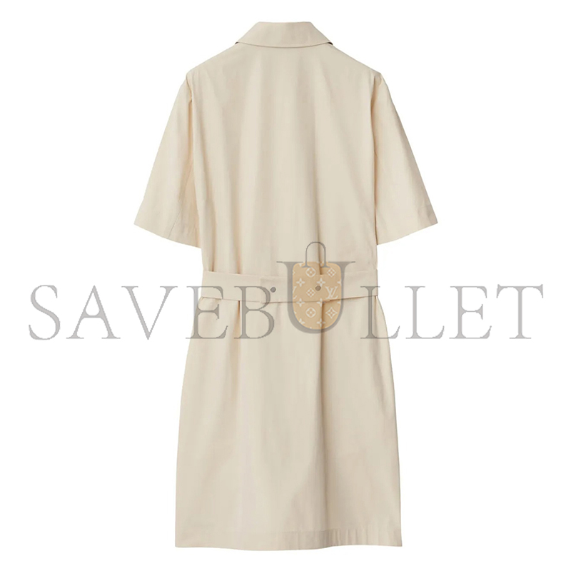 BURBERRY SHORT-SLEEVED SHIRT DRESS BURBERRY SHORT-SLEEVED SHIRT DRESS